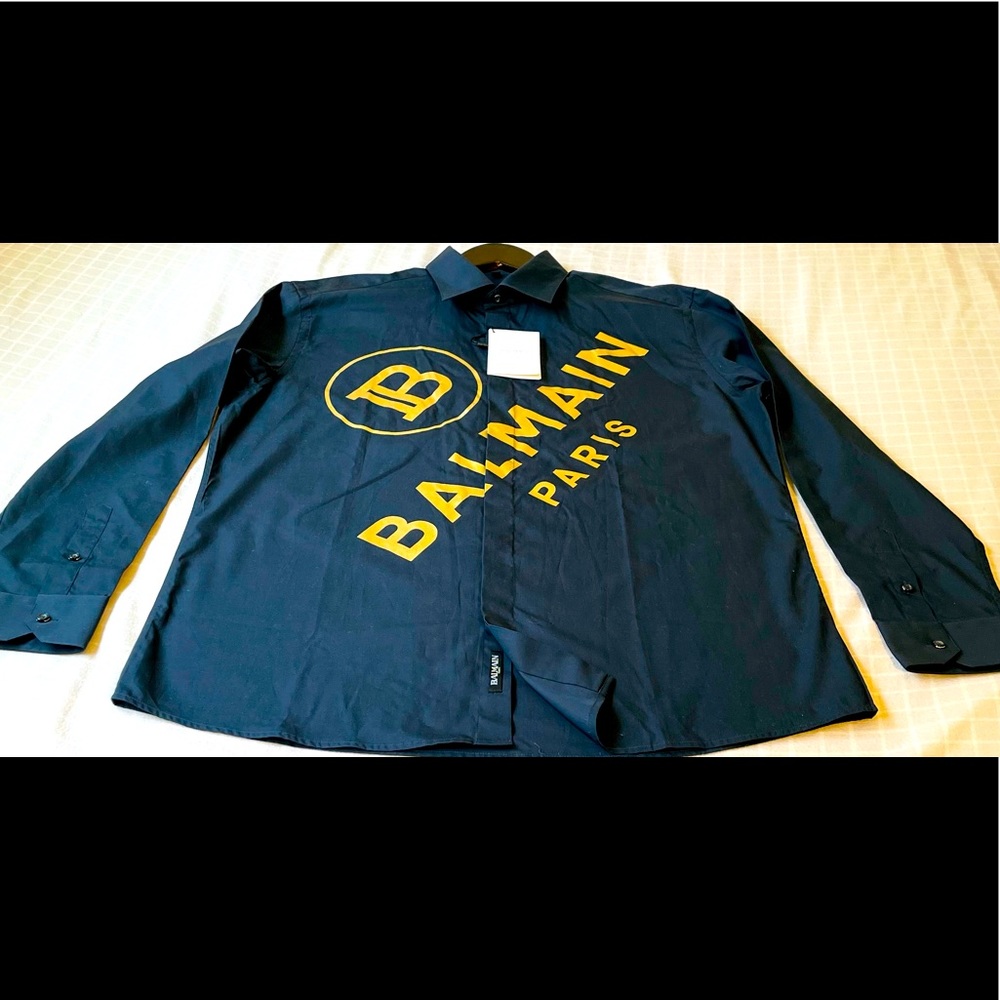 Balmain XL Shirt Blue